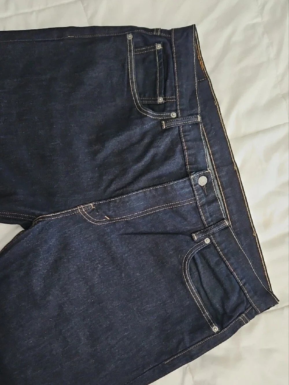 Levi's Straight Jeans in Dark Indigo